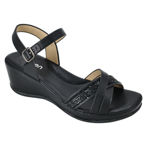 Sandalias Planas para Niñas con Punta Abierta, Diseño Nuevo, Transpirables y Brillantes, para Exteriores, Oferta de Verano Ca477-1 - Product Image 2