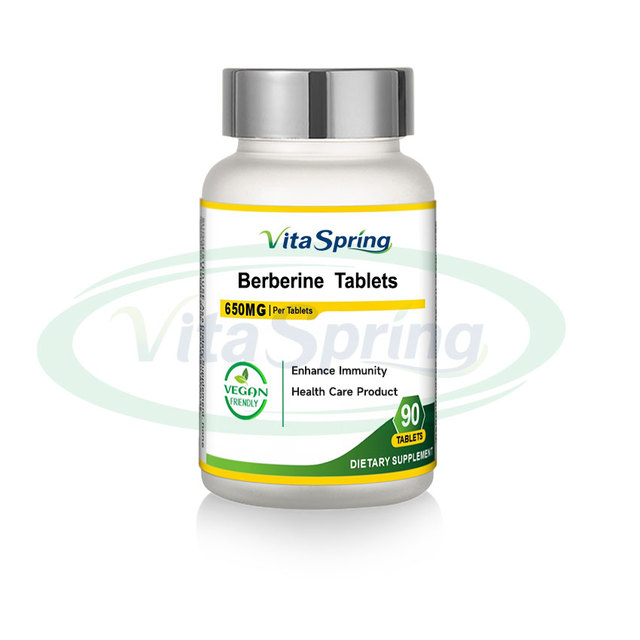 VitaSpring Beberine Tablets Berberine Hcl 500mg Herbal Supplements Apple Cider Vinegar Berberine Tablet