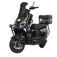 China Factory Wholesale New High-speed 2500w 72V Electric Scooter Delivery E-bike Long-range Adult Electric Motorcycle