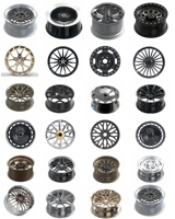 Jantes 722Auto Gold Forged 22-26 pouces, concaves profondes, 5x120 5x127 6x139.7 DUB pour Ford F150, Chevy Silverado, Ram 1500