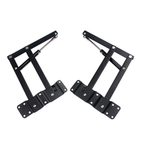 Mécanisme de table basse à levage pneumatique, support pliable réglable en hauteur pour meubles, quincaillerie robuste