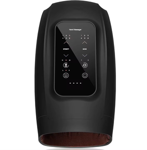 Masajeador de manos con pantalla táctil con vibración de compresión y masajeador de manos de calefacción para el alivio de la artritis y el túnel carpiano - Product Image 1