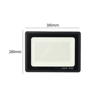 Projecteur LED étanche IP66 à lumière chaude pour extérieur, anti-explosion, 200W 150W 300W 400W 500W 600W, pour terrain de football
