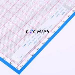 ZX-FFC1.0-T-10048-11P FFC Cable (Flexible Flat Cable) P=1mm Connector 11P 1mm Non-Inverting 10cm - Product Image 1