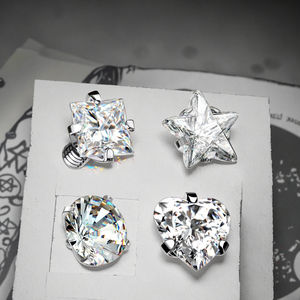 用于皮肤穿刺的心脏顶部微皮肤穿刺的16规格顶部微皮肤珠宝 - Product Image 4