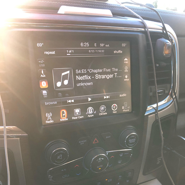 Wireless Apple CarPlay for Dodge Durango Challenger RAM Charger Uconnect 84 Carplay Module Wireless Adapter Android Auto Upgrade