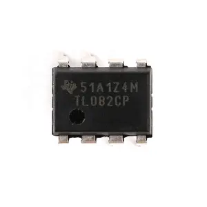 TL082 TL082CP nouveaux amplificateurs opérationnels originaux IC 2 Circuit amplificateur à usage général DIP8 composants électroniques