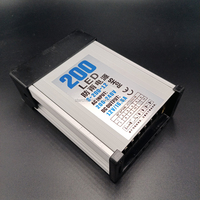 Transformateur d'alimentation led, 220v ac/dc 12v à tension constante, IP44 16,5 a, étanche à la pluie, 200w