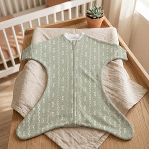 Sac de couchage pour bébé 1.0 Tog Original 100% coton écologique respirant coupe-vent antibactérien - Sac de couchage - Portable - Product Image 2