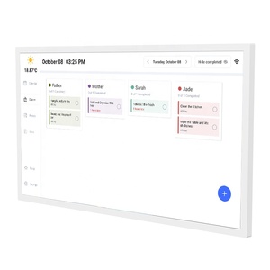 In Stock US Warehouse 32 Inch Plastic Frame Touchscreen Digital <b>Calendar</b> Board Wi-Fi MP3 Video 1920x1080 Resolution 32GB - Product Image 4