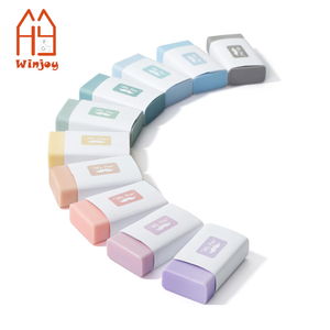 Gommes à crayons fabriquées en Chine, grandes gommes blanches pour le bureau de l'école, gommes d'art pour le dessin avec emballage en papier - Product Image 2
