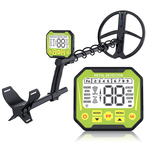 Détecteur de métaux professionnel pour adultes, étanche IP68, grand écran LCD, système haute précision, bobine de 28x28 cm, sensibilité 25 pouces - Product Image 1