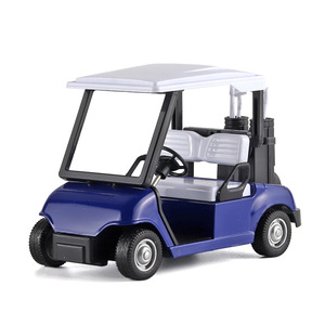 Modèle de voiturette de golf en alliage de haute qualité, mignon, avec fonction de recul, mini-voiture de golf moulée sous pression, jouet décoratif pour la maison et cadeau pour enfants - Product Image 1