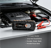 Démarreur de batterie à supercondensateur ANCEL BS300 1000A, protecteur de batterie pour SUV et pick-up essence 3.5L et diesel 3.0T, installation permanente