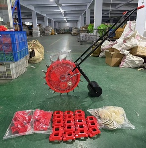 Sembradora Manual <span class=keywords><strong>de</strong></span> 1 Hilera, 14-33 cm, para Cacahuetes, Maíz, Soja, Arroz, Trigo, Colza, Multifuncional, Automática, para Plantar Semillas - Product Image 6