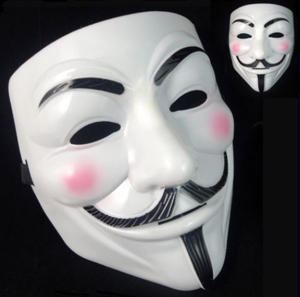 Costume d'Halloween <span class=keywords><strong>Guy</strong></span> Fawkes, masque V pour Vendetta, masque anonyme, cosplay fantaisie - Product Image 2