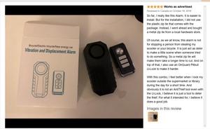 Chuông Báo Động Xe Hơi Không Dây Chạy Bằng Pin Hiện Đại Điều Khiển Từ Xa Siêu Lớn 113dB Chống Nước IP65 Rf 433.92MHz - Product Image 6