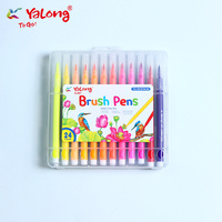 Yl191819 top vente dessin fabricant stylos aquarelle marqueur Fineliner couleur stylo ensemble coloriage pinceau feutre pointe stylo