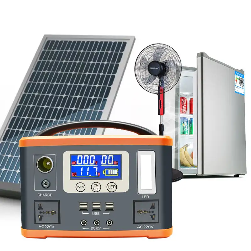कस्टम लोगो एसी आउटडोर ऊर्जा भंडारण पावर प्लास्टिक हाउसिंग आउटडोर सौर प्रणाली लिथियम LIfepo4 बैटरी 200w पोर्टेबल पावर स्टा