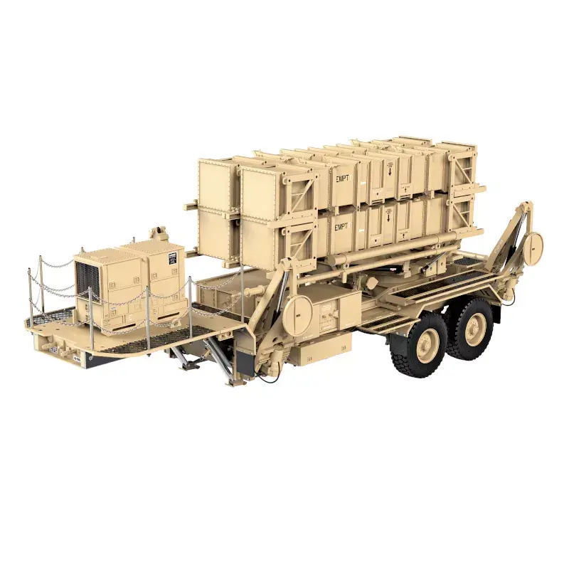 P805 jouets voiture RC militaire 1/12, KIT de remorque de lanceur de Missile de l'armée américaine pour camion HEMTT, passe-temps adulte