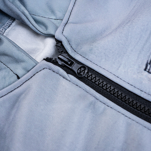 棉质 380gsm 男女通用定制拉链连帽衫 超大宽松连帽衫 数码印花图案涂鸦街头服饰连帽衫制造商 - Product Image 2