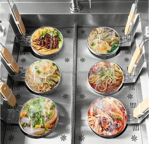 Chaudière à boulettes Type de sol Cuiseur à pâtes Ascenseur automatique Machine de cuisson des pâtes et nouilles - Product Image 4