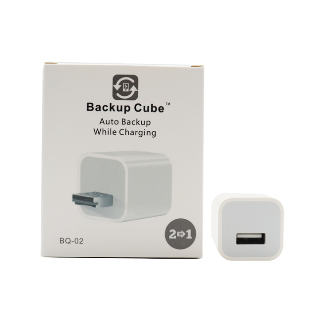 Business Backup Cube Transfer Mobile Phone Pad Data Photo Music Video Your TF SD Card Save Storage Card Backup Cube