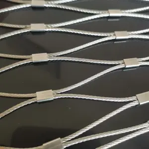 Rete metallica rete metallica rete rockfall SNS rete metallica flessibile dello schermo della corda di sicurezza del pendio