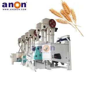 Máquina de moinho de arroz ANON 20-30 tpd resistente para peças sobressalentes de produção a granel