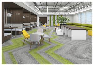 Alfombra de Bucle con Textura Degradada <span class=keywords><strong>para</strong></span> la Renovación de Pasillos de Edificios de Oficinas - Product Image 5