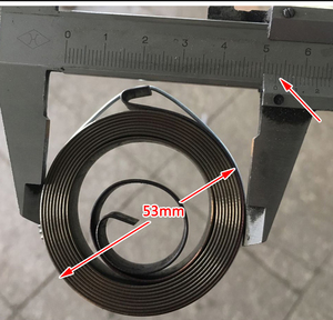 Xoắn ốc phẳng dây cuộn dây xoắn mùa xuân liên tục lực lượng mở rộng lò xo liên tục phẳng Suối Nước cho cáp retractors phòng tập thể dục thiết bị - Product Image 2