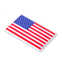 Pays Drapeau En Alliage D'aluminium Métal Autocollants De Voiture Impression Personnalisée De Voiture Décoratif Réfléchissant Adhésif Vinyle Autocollant pour Voiture