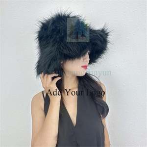 Unisex Custom Fox Fur Hat with Ear Flaps Real Natural Fur Trapper Cap Russian Women <strong>Aviator</strong> Hats - Product Image 2