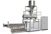 Nouvelle ligne de production de céréales pour petit-déjeuner, extrudeuse à double vis, équipement complet, four de cuisson, transformation de snacks multigrains