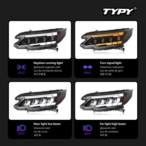 Feux avant LED TYPY pour Honda CR-V 2012-2014 avec feux de jour et clignotants séquentiels - Product Image 4