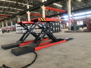 Trihero harga pabrik 4000kg penjualan laris gunting mobil hidrolik 1200mm 1400mm 1600mm pengangkat gunting bergerak untuk dijual - Product Image 4