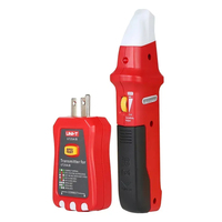 Uni-t Ut25a Professional Led Indicator Socket Tester Automatic Circuit Ac Circuit Breaker Finder Electronic Measuring Instrument