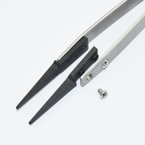Puntas intercambiables de plástico de fibra de carbono sin halógenos, ecológicas y antiestáticas (cabezas rectas/curvadas) 259A 7A 00 - Product Image 1