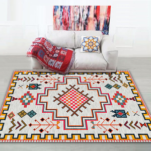 Tapis pliable <span class=keywords><strong>de</strong></span> haute qualité, décoration <span class=keywords><strong>de</strong></span> maison, Vintage, lavable, teinture, duveteux, <span class=keywords><strong>fausse</strong></span> <span class=keywords><strong>fourrure</strong></span>, tapis persan - Product Image 5