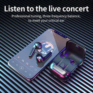 Auriculares inalámbricos hi-fi estéreo música deportes auriculares con micrófono para iOS para teléfonos Android auriculares inalámbricos - Product Image 6