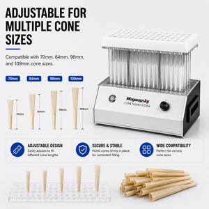 Maywaysky Knockbox 100 Cone-Abfüllmaschine für 1 Gramm <span class=keywords><strong>King</strong></span>-Size-Abfüllgerät - Product Image 5