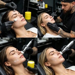 Paquete de prueba de 10g de crema para tatuajes con funciones completas, conveniente para que los salones de belleza y estudios de tatuajes prueben los productos. - Product Image 2