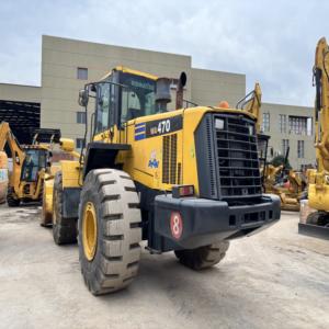 Venta de Producto Popular: Cargadora de Ruedas Komatsu WA470 Usada de Segunda Mano con Caja de Cambios y Bomba, Modelo 2018, Carga Nominal de 20090 kg, Alta Calidad - Product Image 4