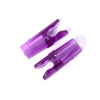 Pointes de flèches en carbone plastique taille L pour tiges de flèches de 3,2 mm/4,2 mm/6,2 mm – Accessoires de tir à l'arc DIY pour arcs composés/récurves