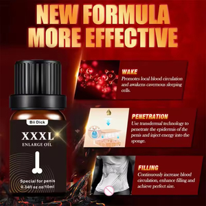 น้ำมันนวดตัว 10 มล. ช่วยเพิ่มขนาดท่านชายอย่างรวดเร็ว ให้หนาขึ้น ยาวนานขึ้น ผลิตภัณฑ์ดูแลสุขภาพผิว 6 ชนิด - Product Image 2