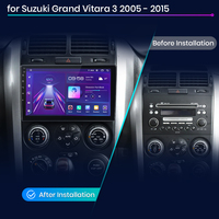 Junsun V1 stok EU CarPlay untuk Suzuki Grand Vitara 3 Radio mobil Android untuk Suzuki Grand Vitara 3 2005-2015 Stereo mobil Multimedia