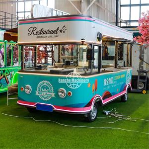 Kiosque mobile multifonctionnel en acier inoxydable pour la vente de snacks, boissons, café et thé au lait, idéal pour les zones commerciales et les sites touristiques - Product Image 2