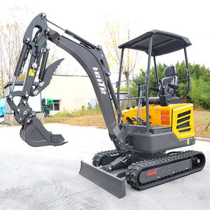 Miniexcavadora de 2 Toneladas, Excavadora Compacta Hidráulica con Motor y Bomba, Radio de Giro Corto, Equipo de Movimiento de Tierras con Cabina - Product Image 4