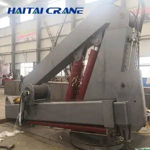 China Golden Supplier Marine Knuckle Crane Ship Crane Prices For Sale