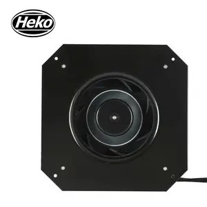 HEKO चुनाव आयोग 230v 190mm कम शोर BLDC पिछड़े घुमावदार केन्द्रापसारक प्रशंसक के लिए उद्योग